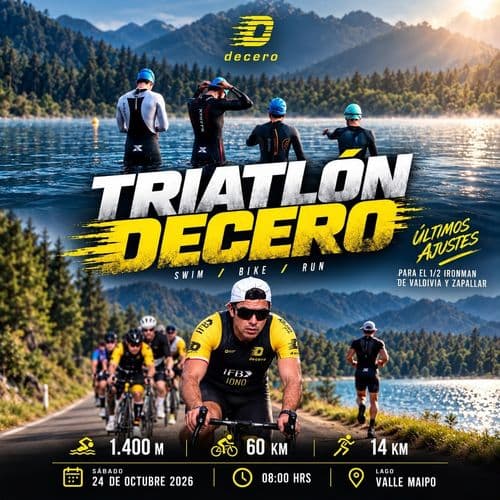 TRIATLÓN DECERO - SÁB 24 DE OCTUBRE 2026
