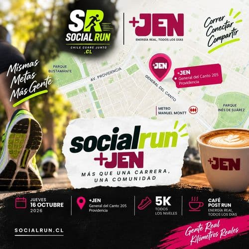SocialRun +JEN | 5K 🏃♀️☕
