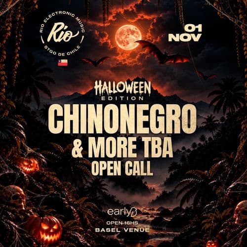 RIO ELECTRONIC PRESENTA HALLOWEEN EDITION / CHINONEGRO + INVITADOS