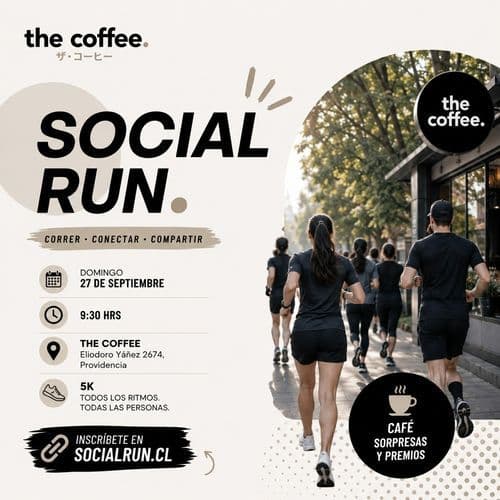 2° SOCIAL RUN X THE COFFEE | eliodoro yañez